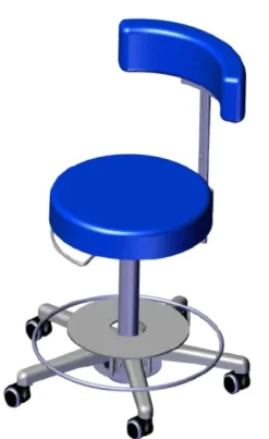 Fauteuil praticien ATMOS chair Doctor Commande de la hauteur au pied