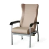 Fauteuil Relo - dossier inclinable - accoudoirs fixes PU - structure et accoudoirs métal époxy