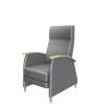 Fauteuil Select C - dossier inclinable - repose jambes - accoudoirs tapissés placet bois