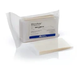 Film adhésif MICROAMP clair pour plaques 96 et 384 puits x 100