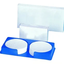 Filtre membrane en microfibre de verre (FV) 0,7 µm Ø 47 mm sans liant épaisseur 0,45 mm x 100
