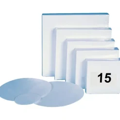 Filtre papier analytique quantitatif sans cendre lisse à plat Ø 70 mm porosité 25-30 µm x 100