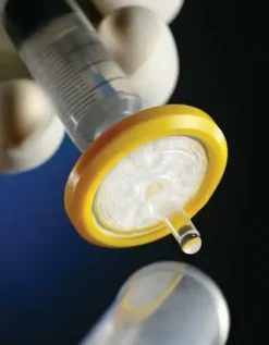 Filtre seringue millex, membrane pvdf, stérile, porosité 0,45 µm diamètre 33 mm, CE, app. médicale, embouts FLL/MLS,