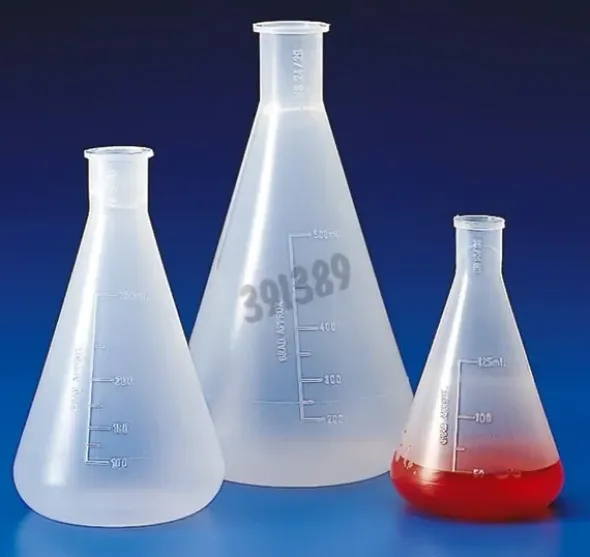 Fiole Erlenmeyer PP 125 ml x 20