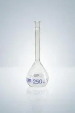 Fiole jaugée a cc 2 l verre duran sans bouchon ns 29 32