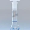 Fiole jaugée avec bouchon PTFE 1019 classe A 20 ml x 2
