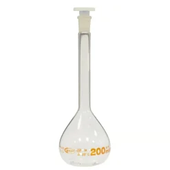 Fiole jaugée classe A 500 ml USP premium Line bouchon en plastique 19/26 x 2