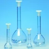 Fiole jaugée ns 10 19 25 ml classe A graduée bleue usp