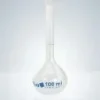 Fiole jaugée pp classe B 250 ml ns 19 26 avec bouchon en pe x 5