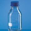 Flacon en verre borosilicaté 3.3 25 ml gl 25 bouchon à vis anneau vers x 10