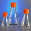Flacon Erlenmeyer 500 ml PC grand orifice bouchonventilé stérile x 25