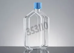 Flacon Falcon surface de pousse 75 cm² - 250 ml - col droit bouchon à membrane filtrante - 20 sachets de 5