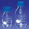 Flacon iso borosilicatesilicate cap bleu + bague 5 litres