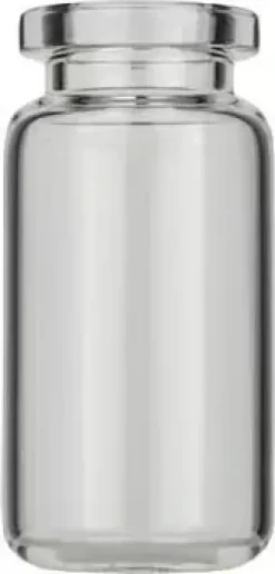 Flacon 10 ml headspace à sertir N 20 22,5 mm x 46 mm transparent fond rond bord hs biaisé (CTC) x 100