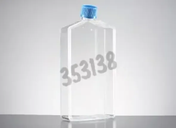 Flacon surface de pousse 225 cm² Falcon 800 ml col incliné bouchon membrane filtrante Sachet de 5 x 30