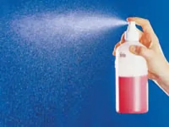 Flacon vaporisateur avec atomiseur transparent 250 ml