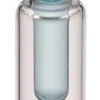 Flacon/vial verre clair à visser avec insert en verre soudé, volume 0.3 mL, filetage 9 mm, x100