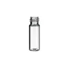 Flacon à visser col nd13 de 4 ml en verre transparent 15 x 45 mm x 100