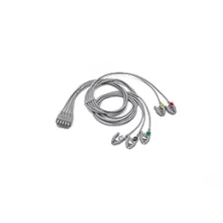Fouet 5 brins ECG MultiLink à pinces IEC - mix l. 74 cm / 30 cm - l'unité
