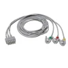 Fouet 3 brins ECG à pinces IEC - l. 130 cm - l'unité