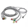 Fouet ECG 6 brins GE à pressions IEC - l. 130 cm - l'unité