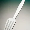 Fourchette en PS blanc longueur 155 mm emballage unitaire x 1000