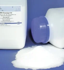 Gel de silice 60 taille des particules 0,2-0,5 mm paquet de 1 kg