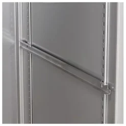Glissière inox droite en U - pour LKPV 84