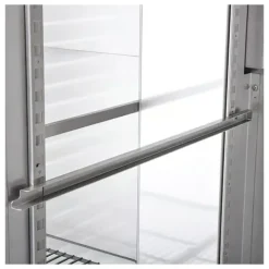 Glissière inox gauche en U - pour LKPV 65/14