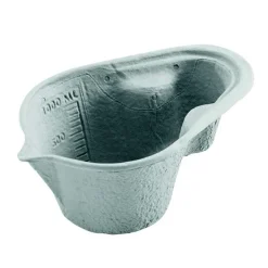 Gobelet gradué - 1 l - cellulose moulée - 1 carton de 100