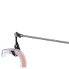 Griffe/support de tubulure, simple, en plastique