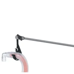 Griffe/support de tubulure, simple, en plastique
