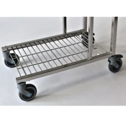 Grille pleine basse inox - pour chariot N.02 211/10