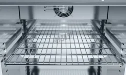 Grille renforcée pour Hettcube 120 en acier inoxydable avec rails charge max 50 kg