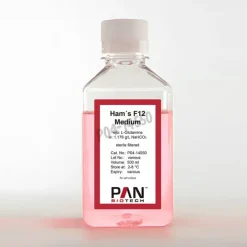 Ham s f12 sans l-glutamine avec 1.176 g/l nahc03 500 ml