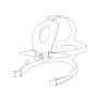 Harnais CapStrap taille L/XL pour masque naso-buccal AF541, lot de 5