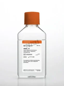 HBSS 1X sans Calcium Magnésium et rouge de phénol bouteilles