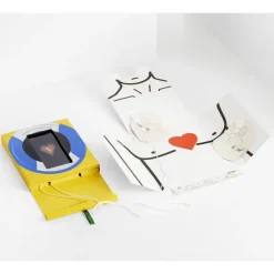 Hearstine Vtrainer {10 box de simulation de placement des électrodes en carton rigide}