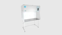 Hotte à flux laminaire horizontal - Olis 1200 - équipé d'un plan de travail - avec filtre - longueur 1200 mm