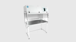 Hotte à flux laminaire vertical - Lois 1500 - équipé d'un plan de travail - avec filtre - longueur 1500 mm
