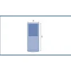 Housse de table Mayo - 80 x 142 cm - 1 carton de 50