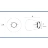 Housse pour amplificateur de brillance - 75 x 65 cm - 1 carton de 50