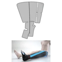 Housse pour attelle demi jambe