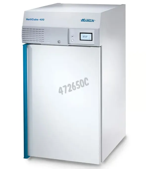 Incubateur microbiologique 310 L température ambiante de 1 à 65 °C HettCube 400 (IVD) avec écran tactile V3.0