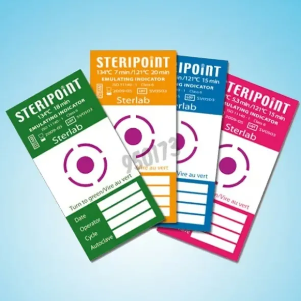 Indicateur de sterilite steripoint orange x 250