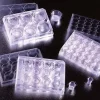 Insert Falcon Ø 23,4 mm Pores Ø 3 0 µm 6 puits BØ Membrane transparente P E T - 8 sachets de 6