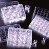 Insert FalconØ 6,3 mm Pores Ø 8 0 µm 24 puits BØ Membrane transparente P E T -6 sachets de 8