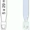 Insert 0,1 ml pour ouverture étroite 5 mm x 29 mm transparent avec ressort assemblé x 100