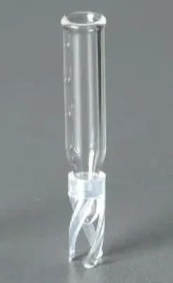 Insert petit volume 300 µl 6 x 29 mm avec plastique spring Agil BECKMANDynatech Finnig Fisons GILSON HITACHI LD x 100