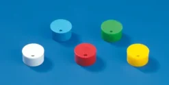 Insert pour capuchons des vials cryogéniques pp jaune x 500